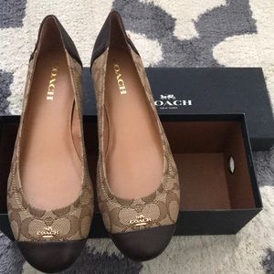 Coach ballet flats